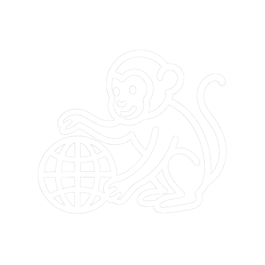Pailin Kha - Web Monkey Logo